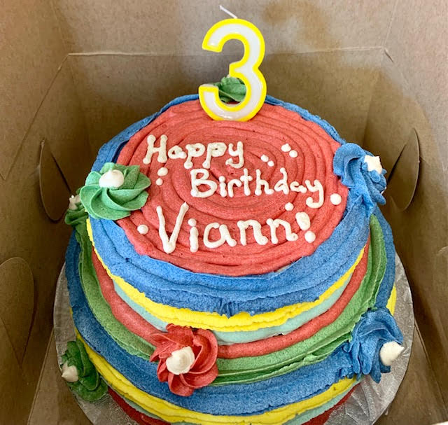Cake: Vanilla Thrilla Cake Please Read Carefully