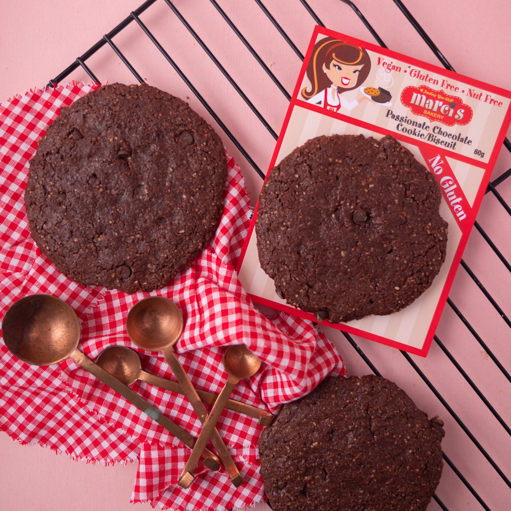 Cookies: Double Dark Chocolate Cookies (Qty 6)