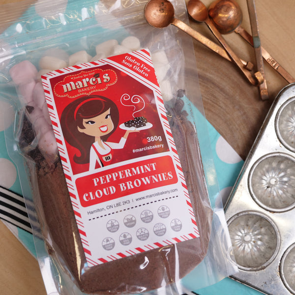 Bake Mix: Peppermint Cloud Brownie Mix!