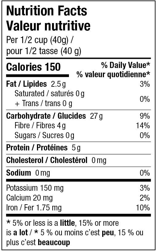 Gluten-Free Oats (454g) | Marci's Bakery - 100% Vegan & Gluten-Free