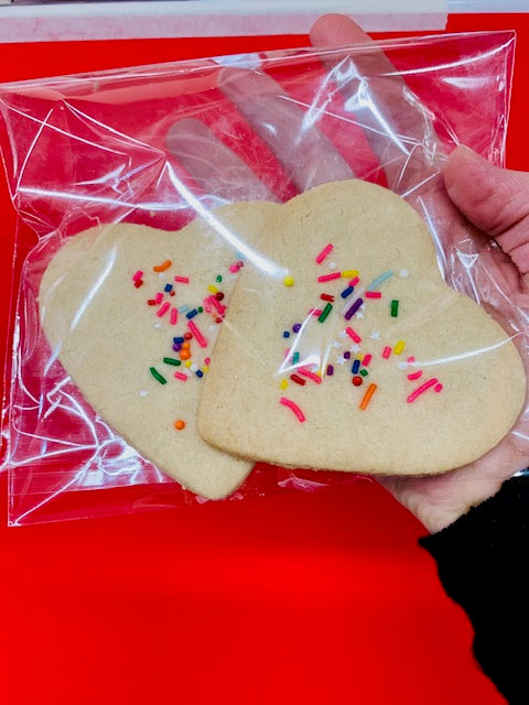 Seasonal Offerings: 6 Lovingly Decorated Valentine's Day Cookie - Limited Quantity!