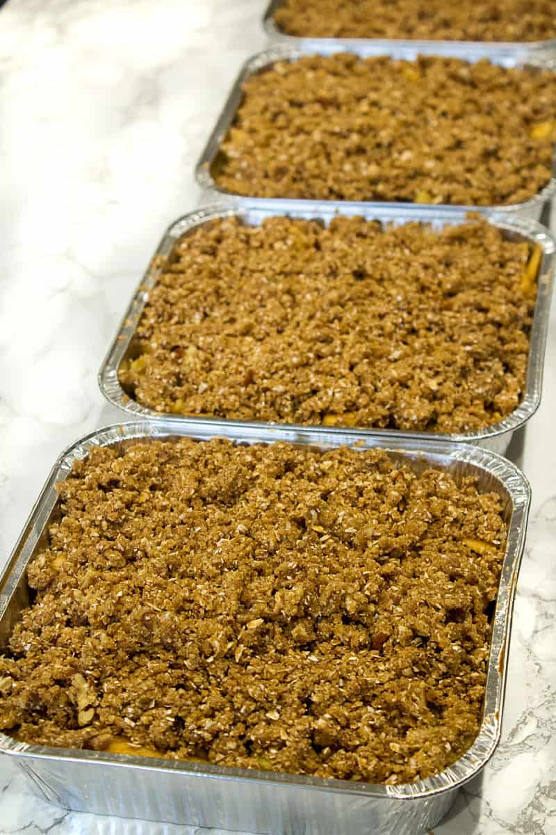 Apple Crumble Pie