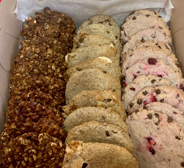 Cookies: A Box of 24 Assorted Allergen Free Cookies For You To Enjoy