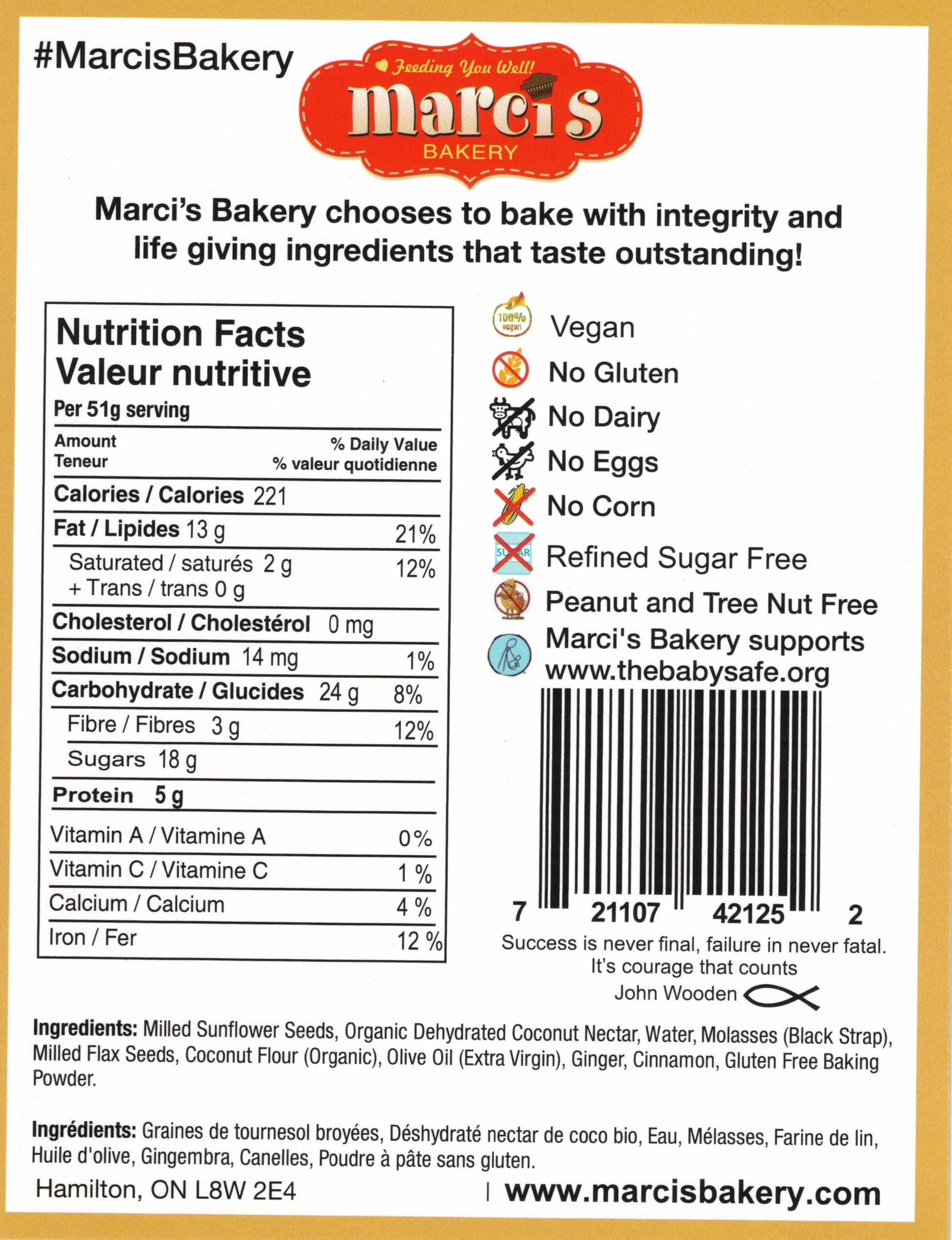 Ginger Ninja Cookies | Marci's Bakery - 100% Vegan & Gluten-Free